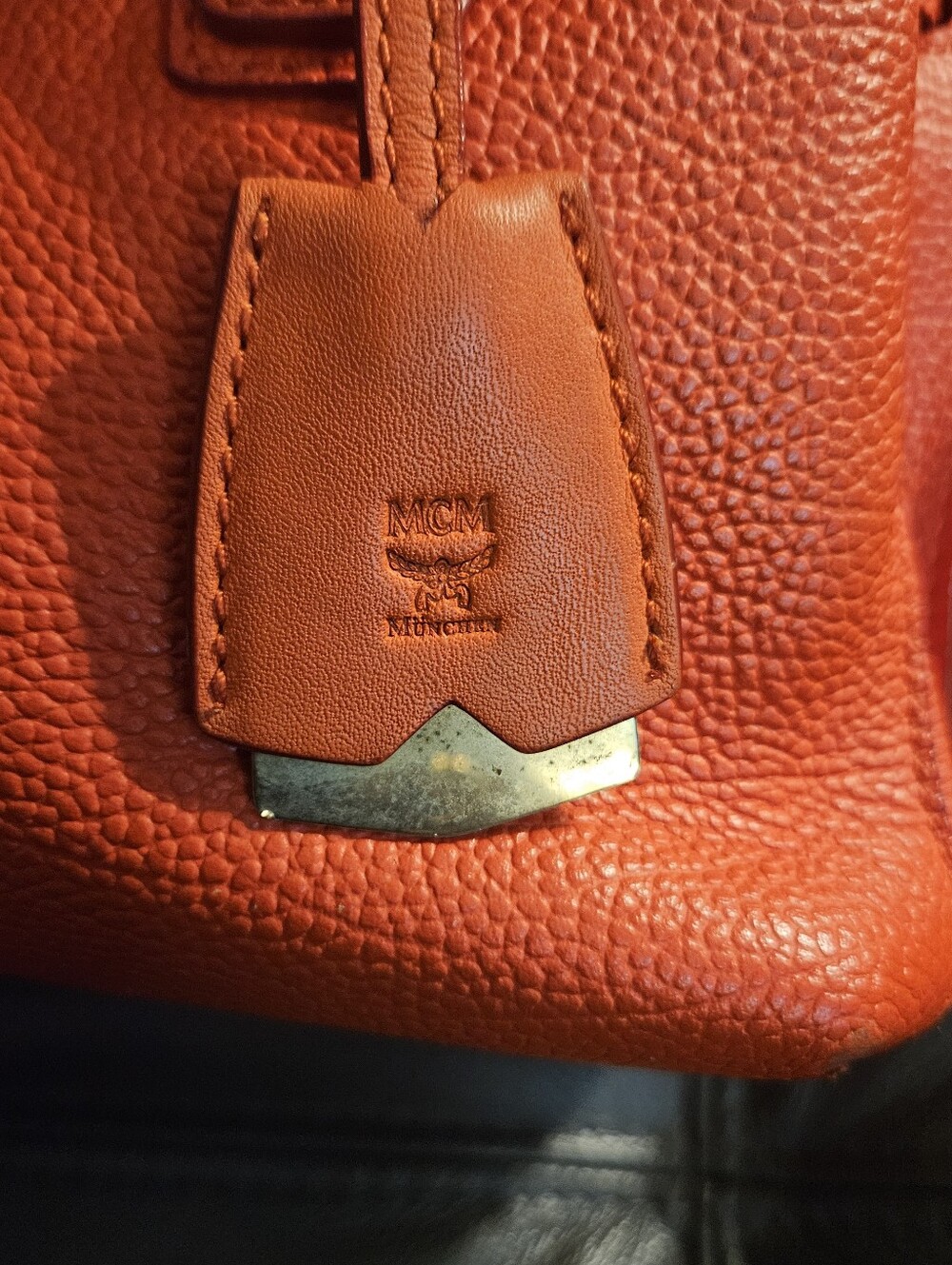 MCM Mini Top-Handle Satchel with Strap - Picture 10 of 10